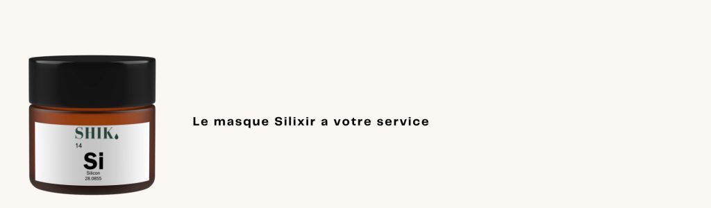 Shik vous présente le Masque Élixir a base de silicone soin innovant à appliquer avant le shampoing. Il crée un film protecteur autour des cheveux, les préparant à être nourris et hydratés en profondeur. Ce masque unique protège également de la chaleur tout en améliorant la souplesse et la texture des cheveux, pour une chevelure douce, soyeuse et revitalisée.